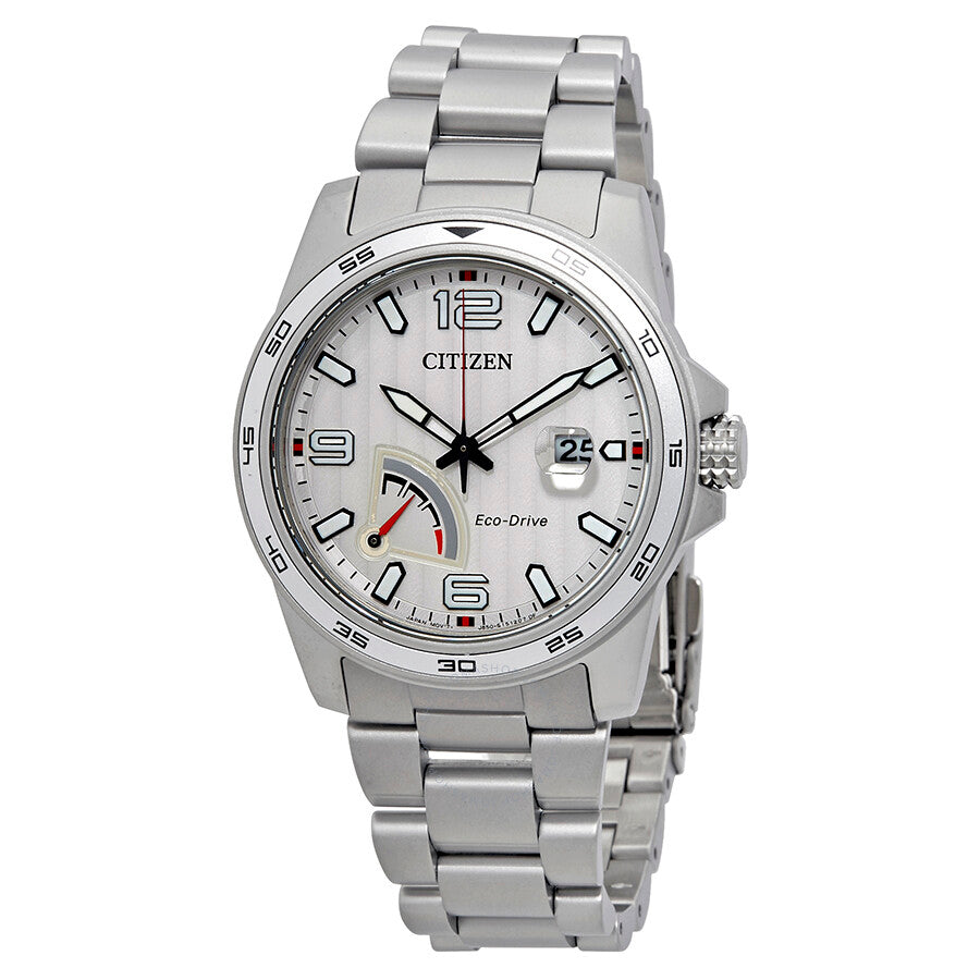 Citizen PRT Silver Dial Stainless Steel Men's Watch AW7031-54A