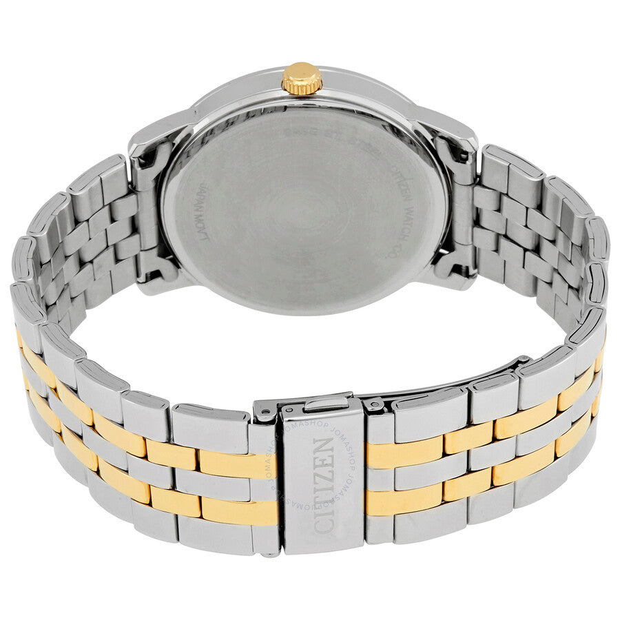 Citizen Quartz Black Dial Two-tone Men's Watch BI5034-51E