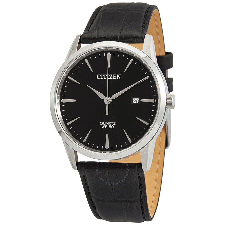 Citizen Quartz Black Dial Unisex Watch BI5000-10E - The Watches Men & Co