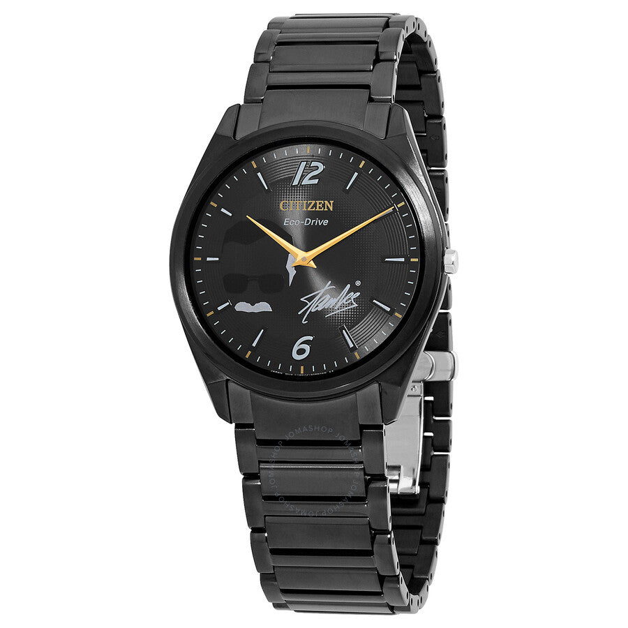 Citizen Quartz Black Dial Watch AR3077-56W - The Watches Men & Co