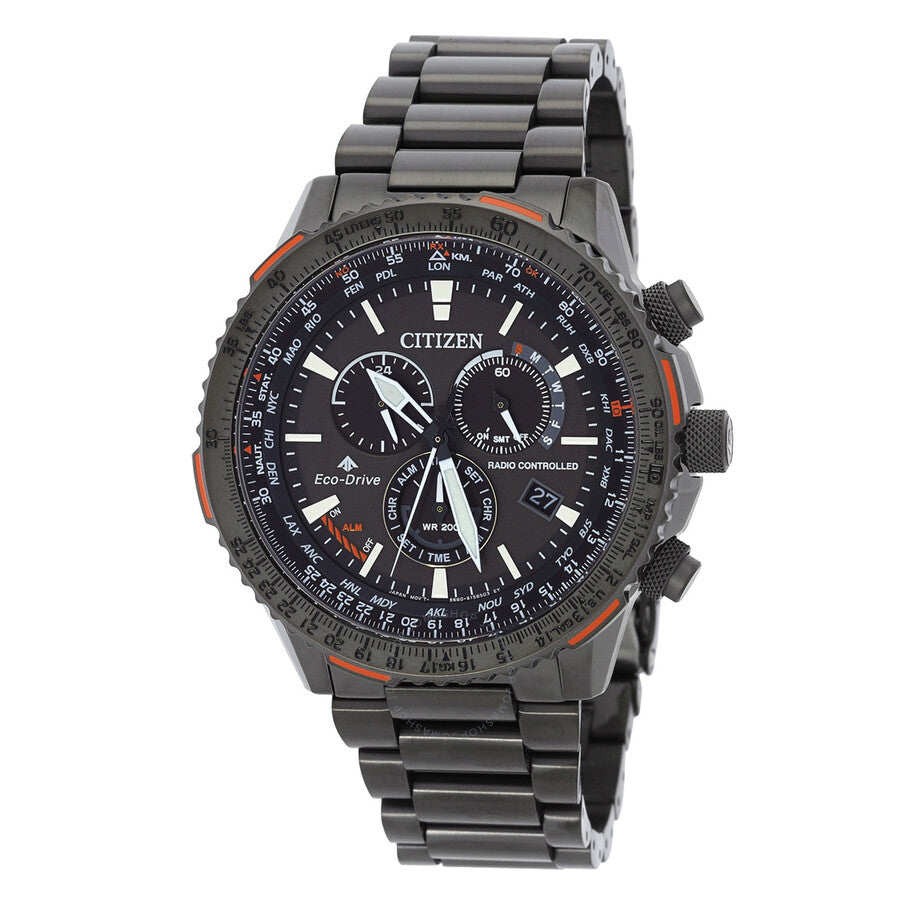 Citizen Quartz Black Dial Watch CB5007-51H - The Watches Men & Co
