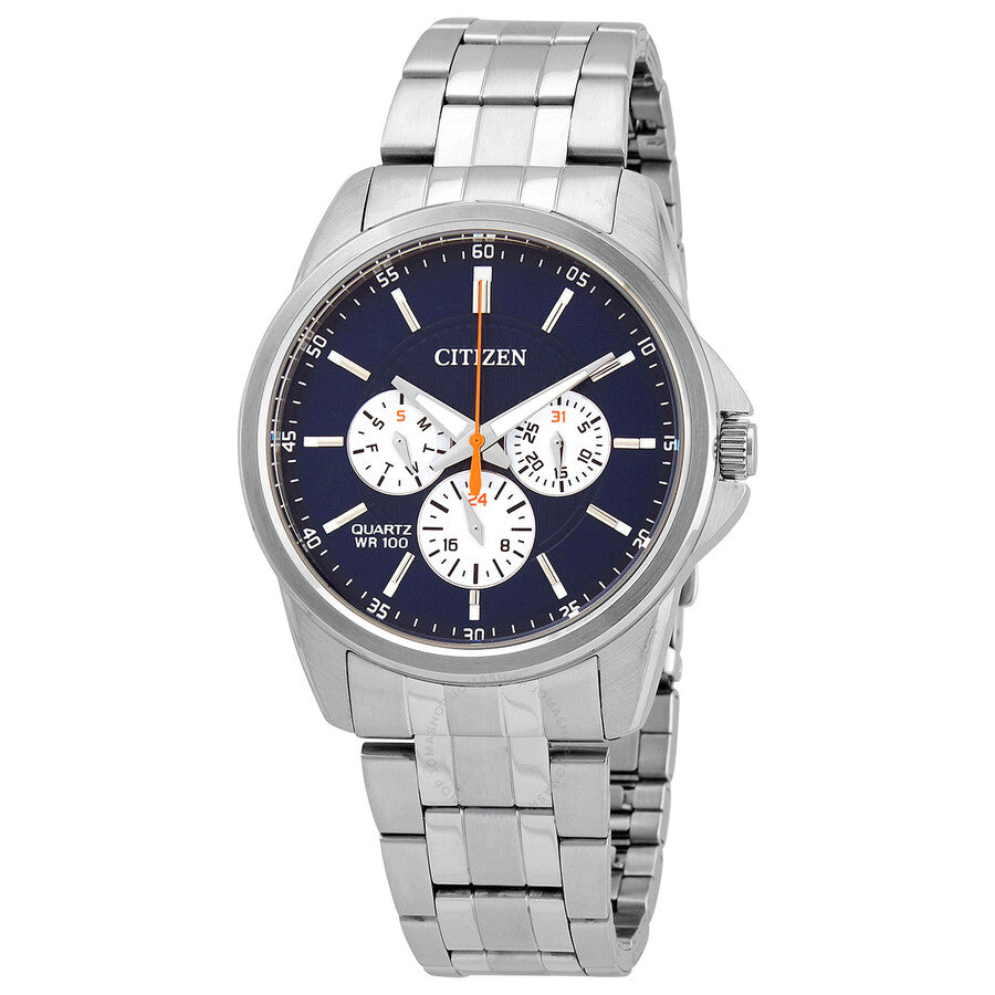 Citizen Quartz Blue Dial Men's Watch AG8340-58L - The Watches Men & Co