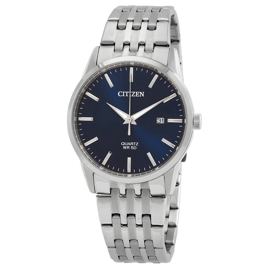 Citizen Quartz Blue Dial Men's Watch BI5000-87L - The Watches Men & Co