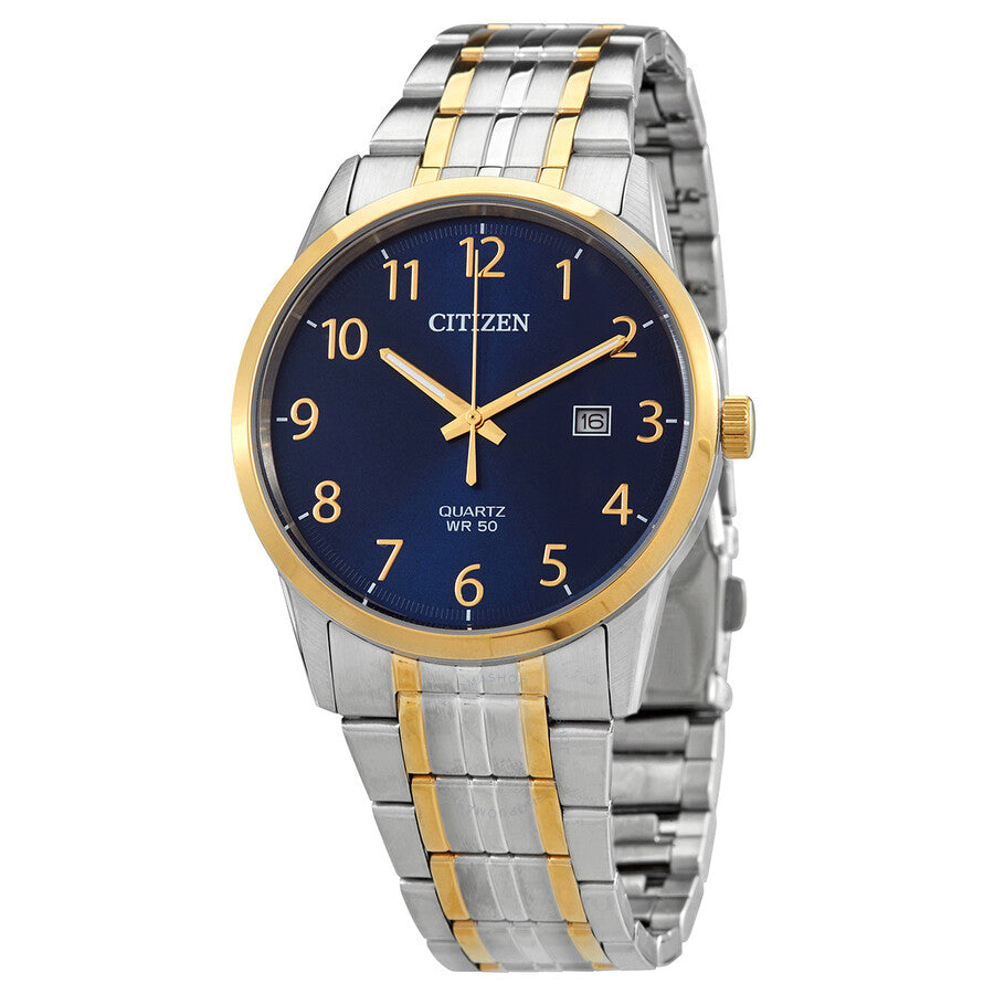 Citizen Quartz Blue Dial Two-tone Men's Watch BI5004-51L - The Watches Men & Co