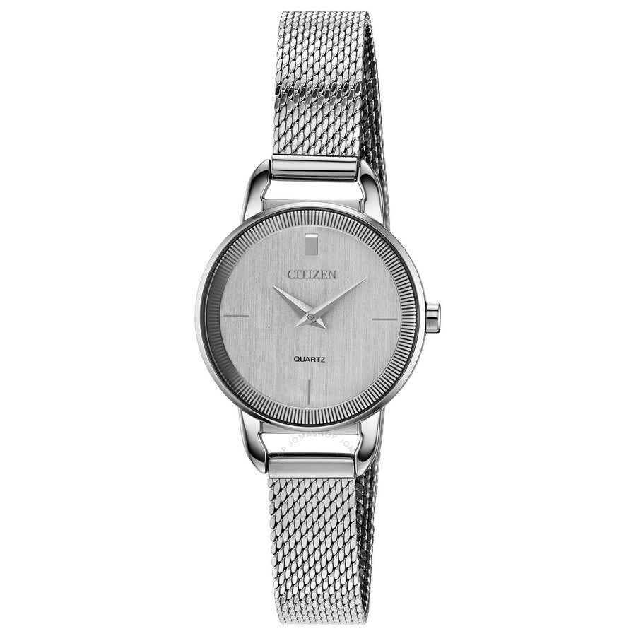 Citizen Quartz Silver Dial Ladies Watch EZ7000-50A - The Watches Men & Co