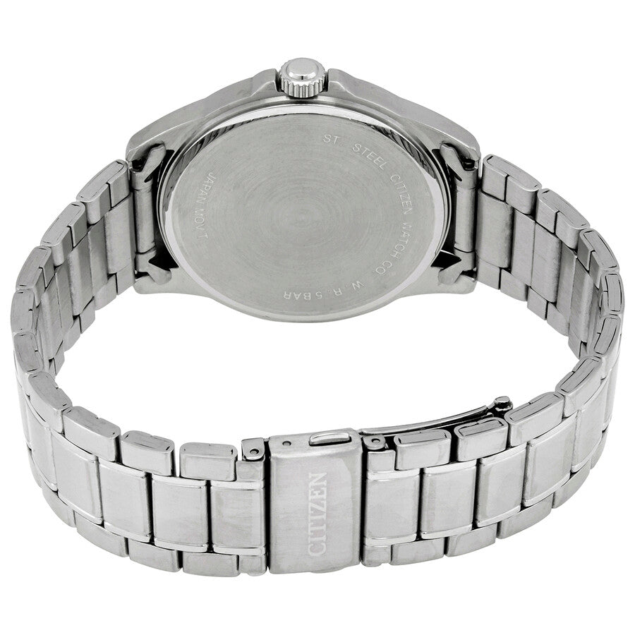Citizen Quartz Silver Dial Stainless Steel Men's Watch BI5040-58A