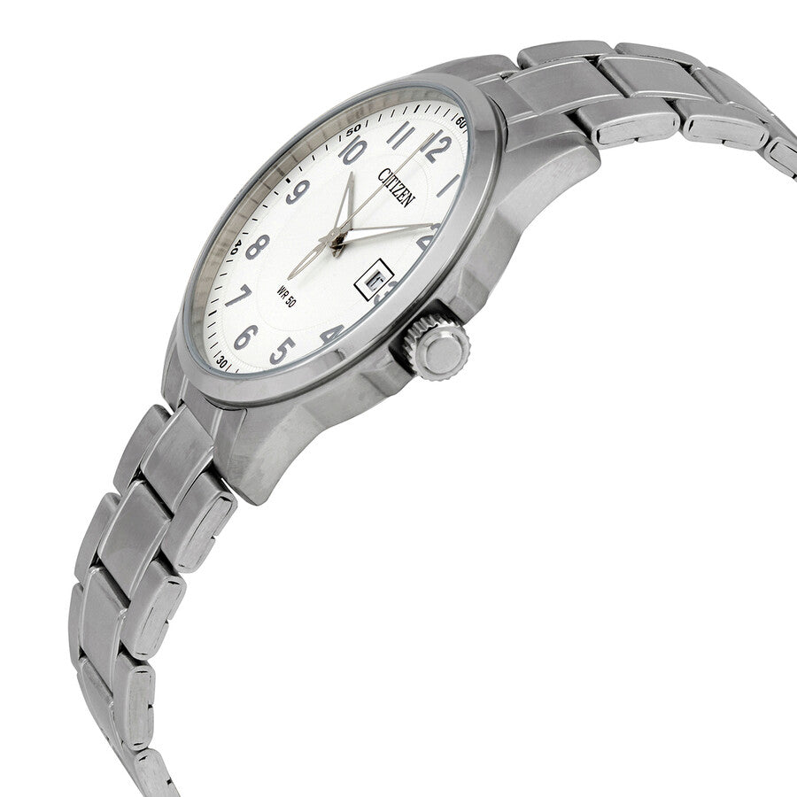 Citizen Quartz Silver Dial Stainless Steel Men's Watch BI5040-58A
