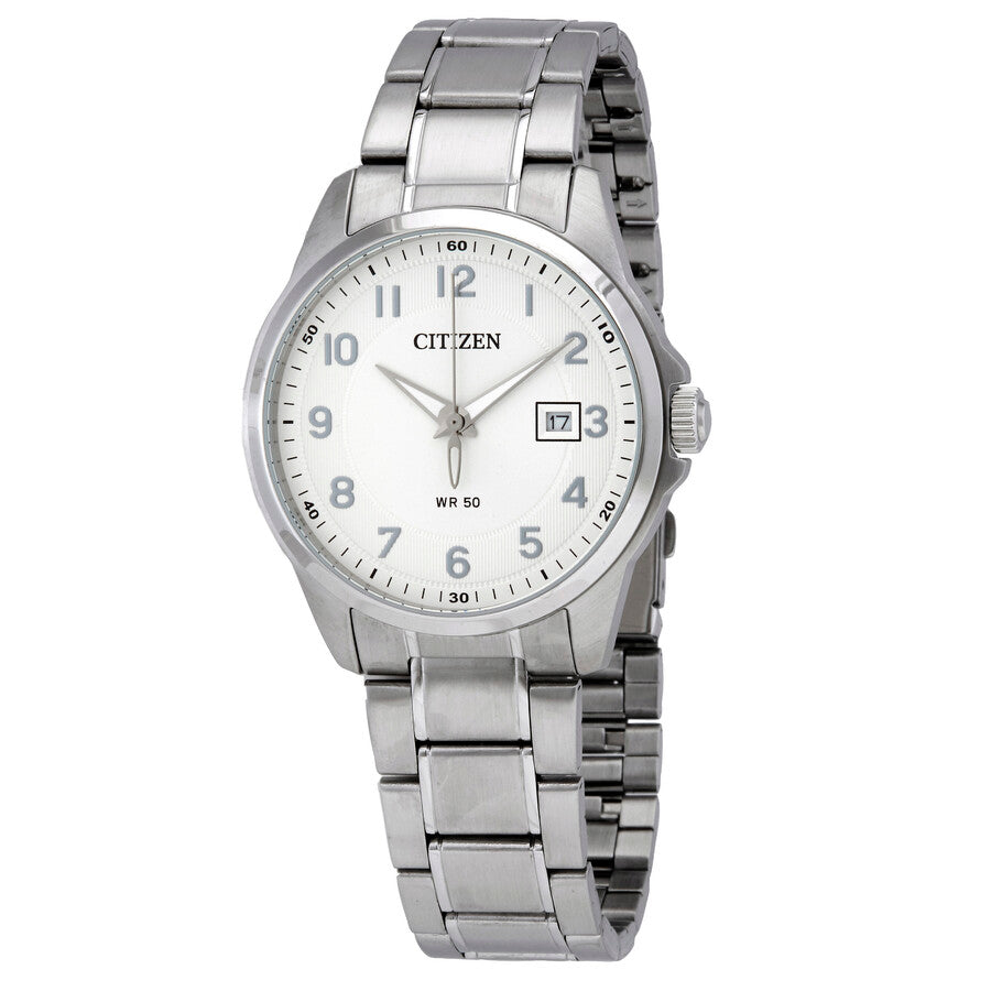 Citizen Quartz Silver Dial Stainless Steel Men's Watch BI5040-58A