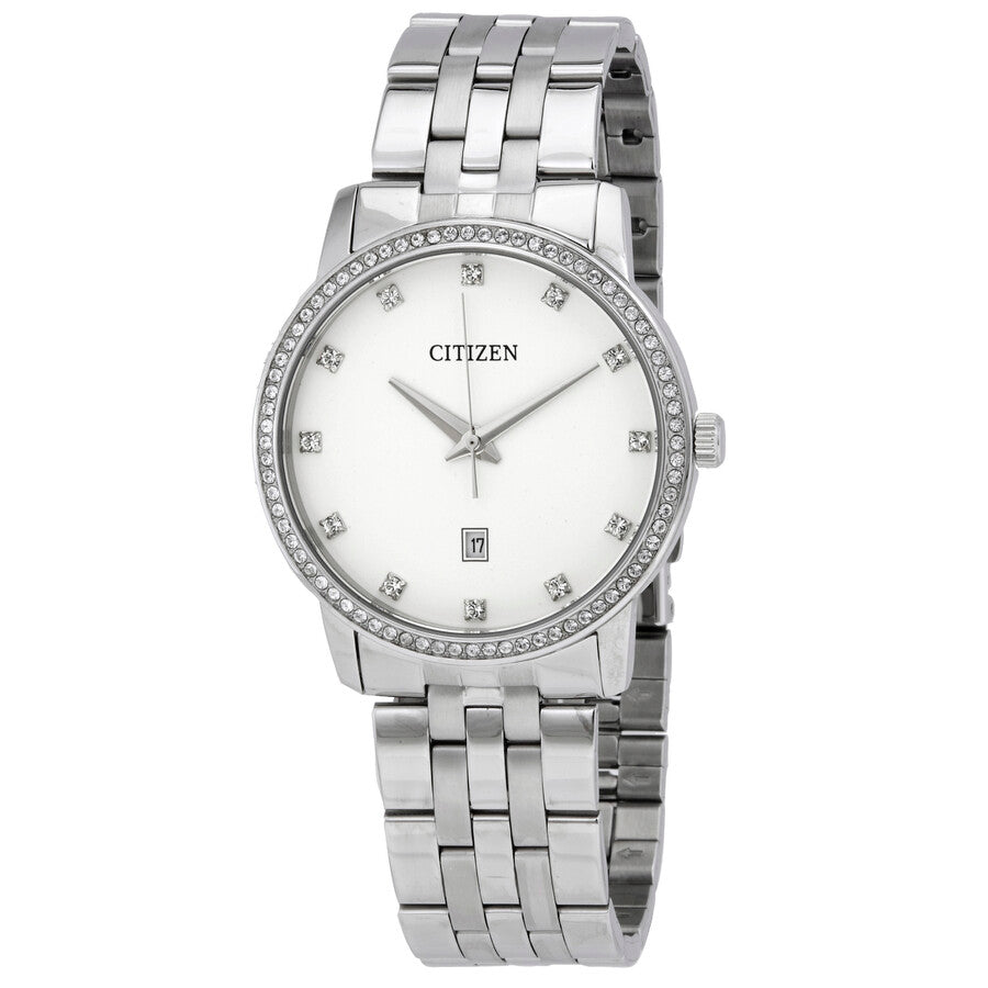 Citizen Quartz White Dial Ladies Watch BI5030-51A