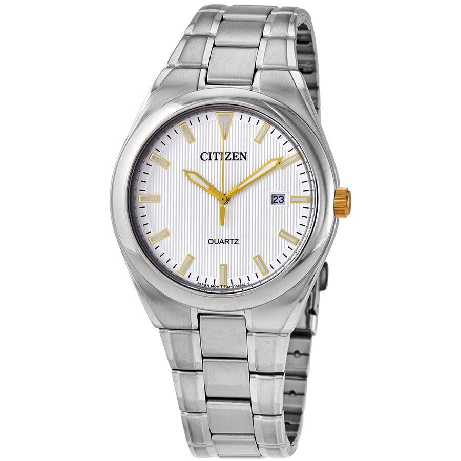 Citizen Quartz White Dial Men's Watch BI0959-56A - The Watches Men & Co
