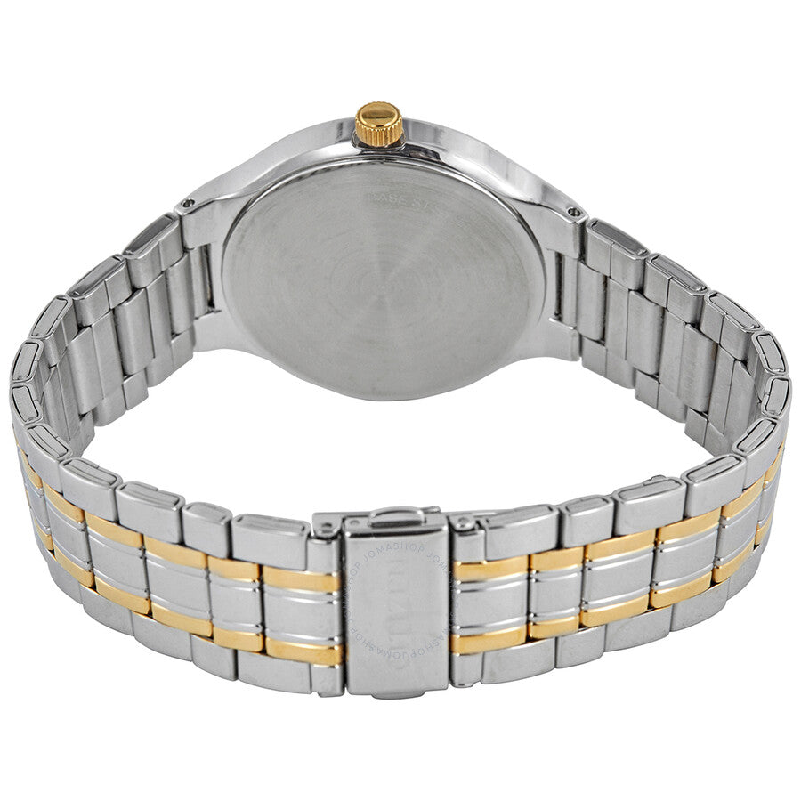 Citizen Quartz White Dial Stainless Steel Men's Watch BI5024-54A