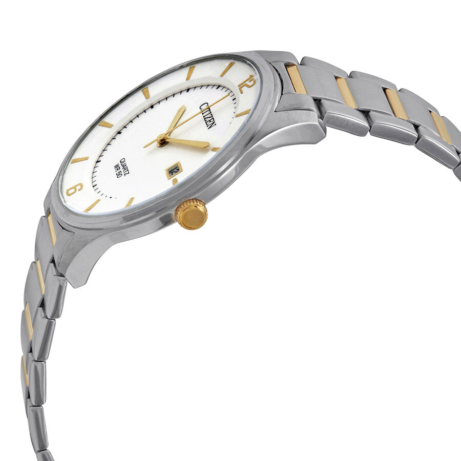 Citizen Quartz White Dial Two-tone Men's Watch BD0048-80A