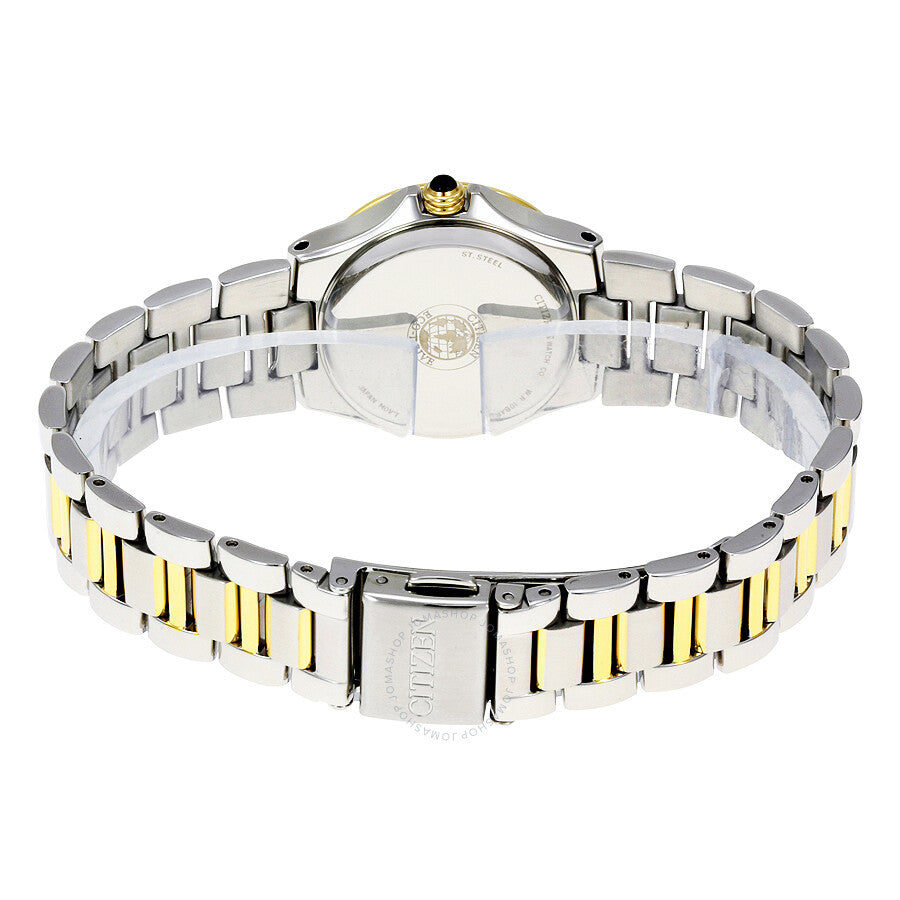 Citizen Riva Mother of Pearl Dial Two-tone Ladies Watch EW0894-57D