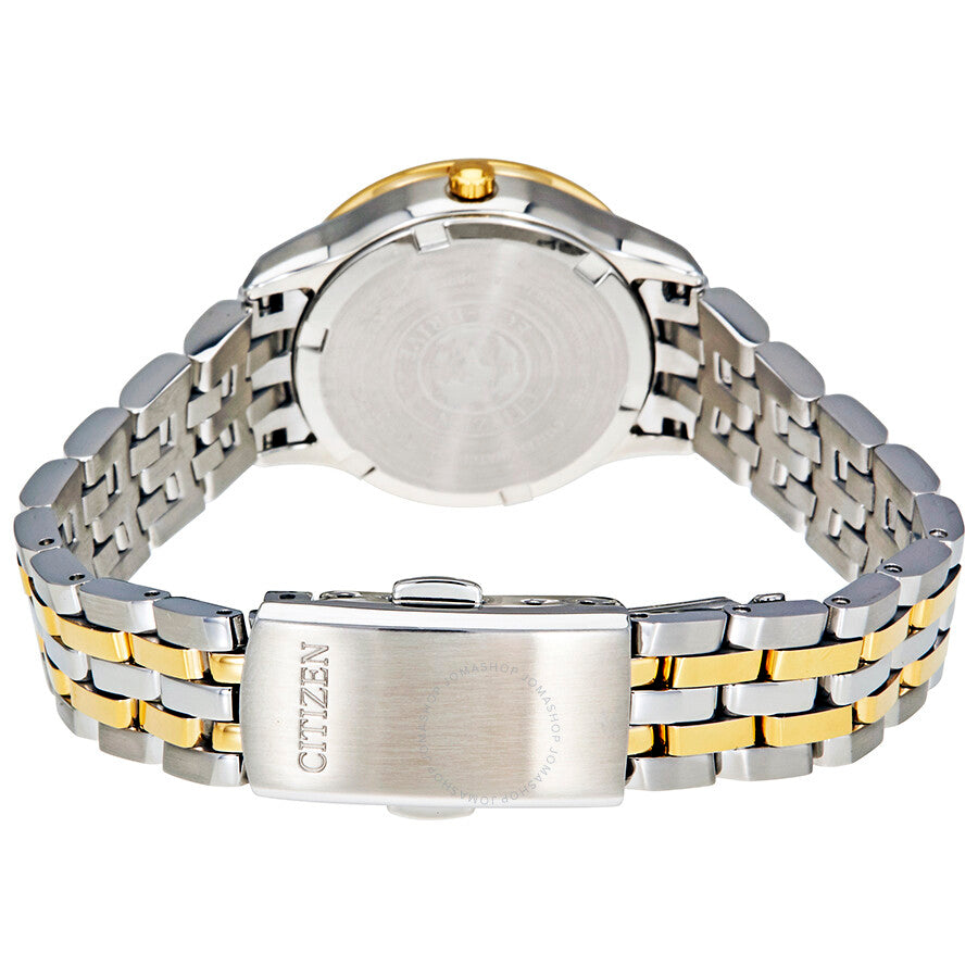 Citizen Sapphire Eco-Drive White Dial Ladies Watch EW2404-57A