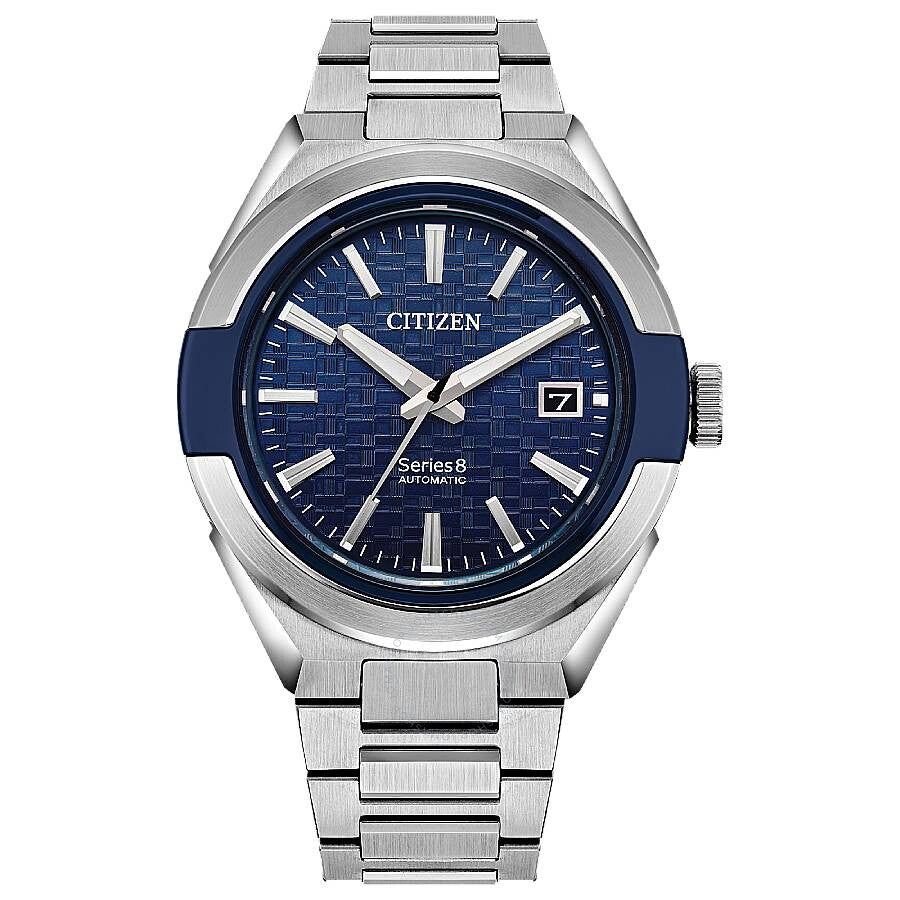 Citizen Series8 870 Automatic Blue Dial Men's Watch NA1037-53L - The Watches Men & Co