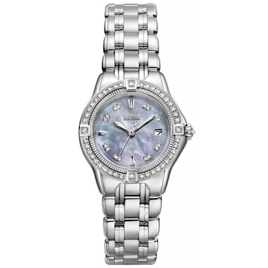 Citizen Signature Eco-Drive Diamond Ladies Watch EW2060-54Y
