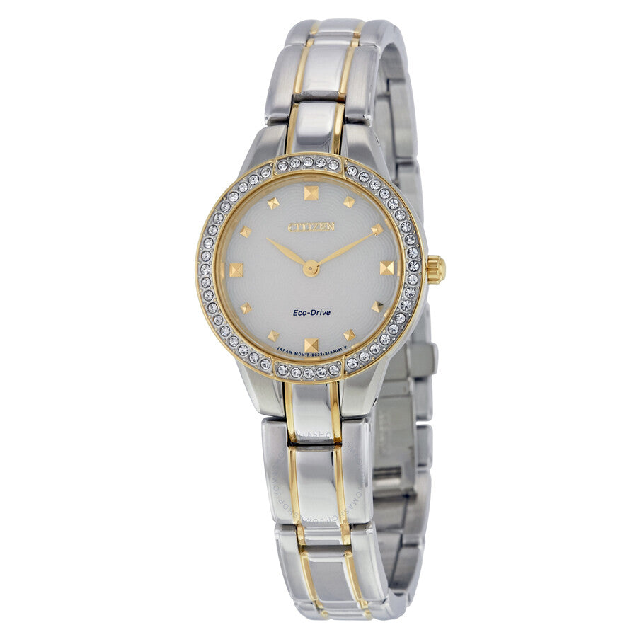 Citizen Silhouette Crystal Eco-Drive Ladies Watch EX1364-59A - The Watches Men & Co