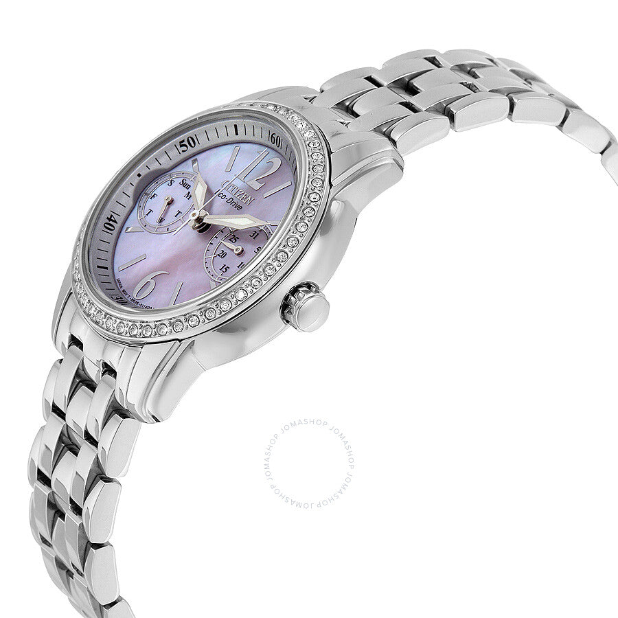 Citizen Silhouette Eco-Drive Mother of Pearl Dial Ladies Watch FD1030-56Y
