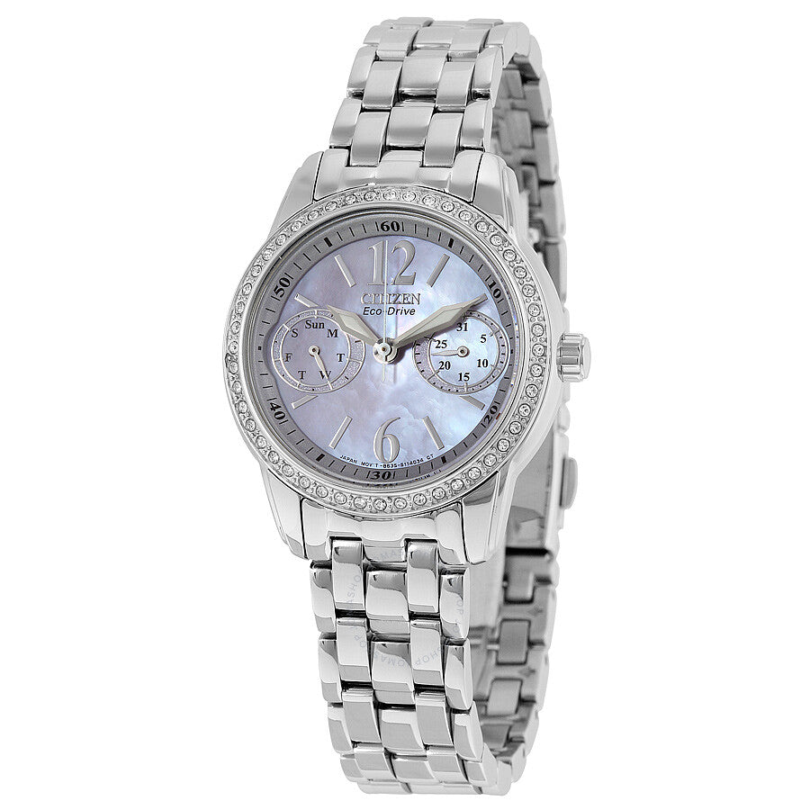 Citizen Silhouette Eco-Drive Mother of Pearl Dial Ladies Watch FD1030-56Y
