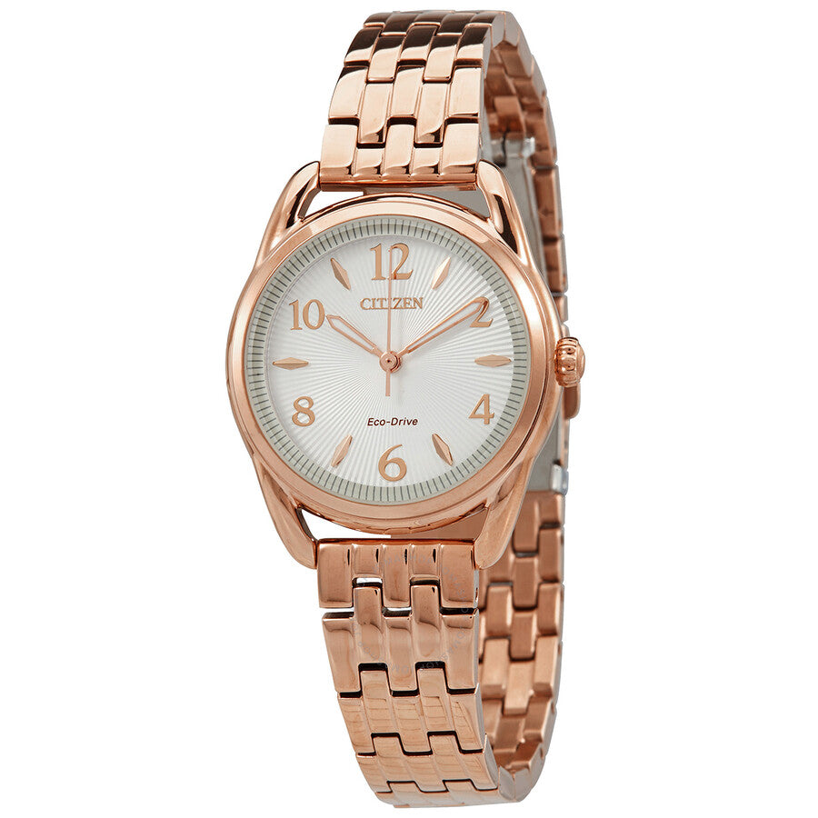 Citizen Silver Dial Ladies Watch FE1213-50A - The Watches Men & Co
