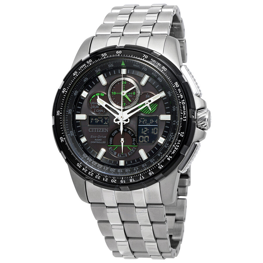Citizen Skyhawk A-T Eco-Drive Stainless Steel Men's Watch JY8051-59E