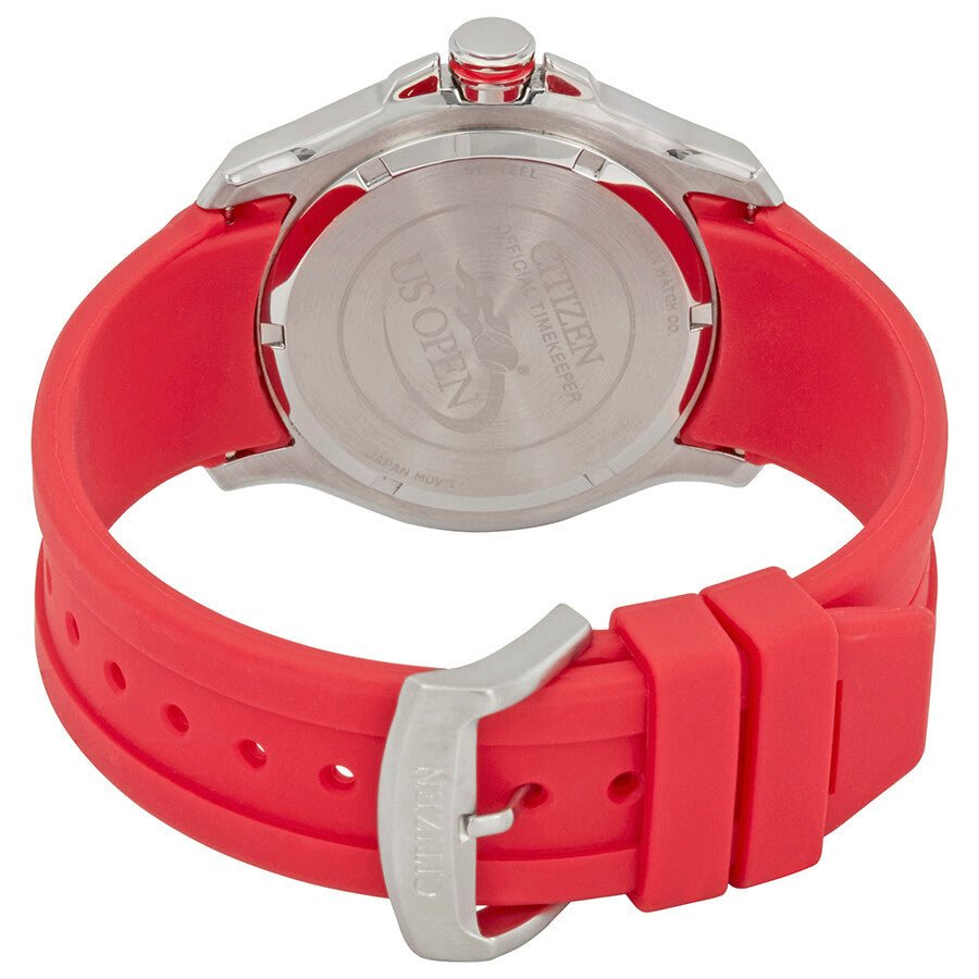 Citizen Sport US Open Reloj para hombre con esfera plateada AW2011-08A