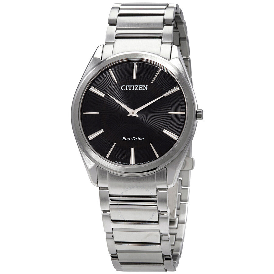Citizen Stiletto Black Dial Men's Watch AR3071-87E - The Watches Men & Co