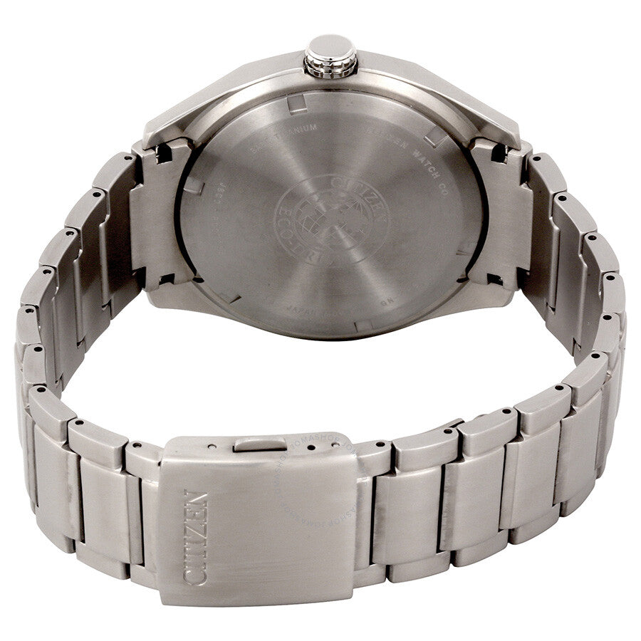 Citizen Super Titanium Eco-Drive Grey Dial Men's Watch AW0060-54H