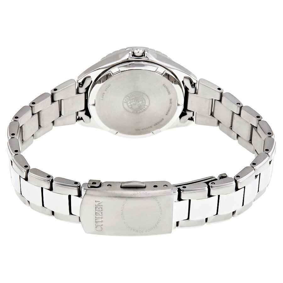 Citizen Titanium Silver Dial Ladies Watch EW2410-54A