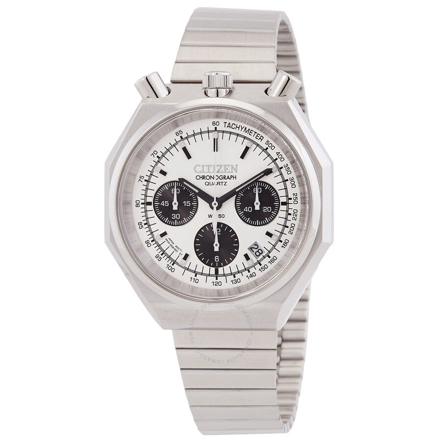 Citizen Tsuno Chronograph Quartz Silver Dial Men's Watch AN3700-62A