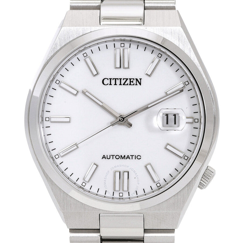 Citizen Tsuyosa Automatic White Dial Stainless Steel Men's Watch NJ0150-81A