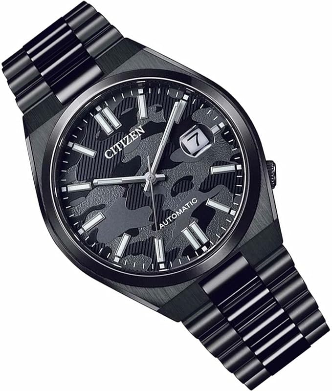 Citizen Tsuyosa Automatic 40mm Black Dial Stainless Steel Men’s Watch – NJ0155-87E