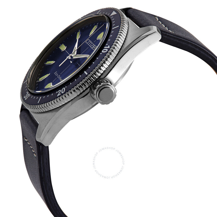 Citizen Vintage Brycen Eco-Drive Reloj para hombre con esfera azul AW1591-01L