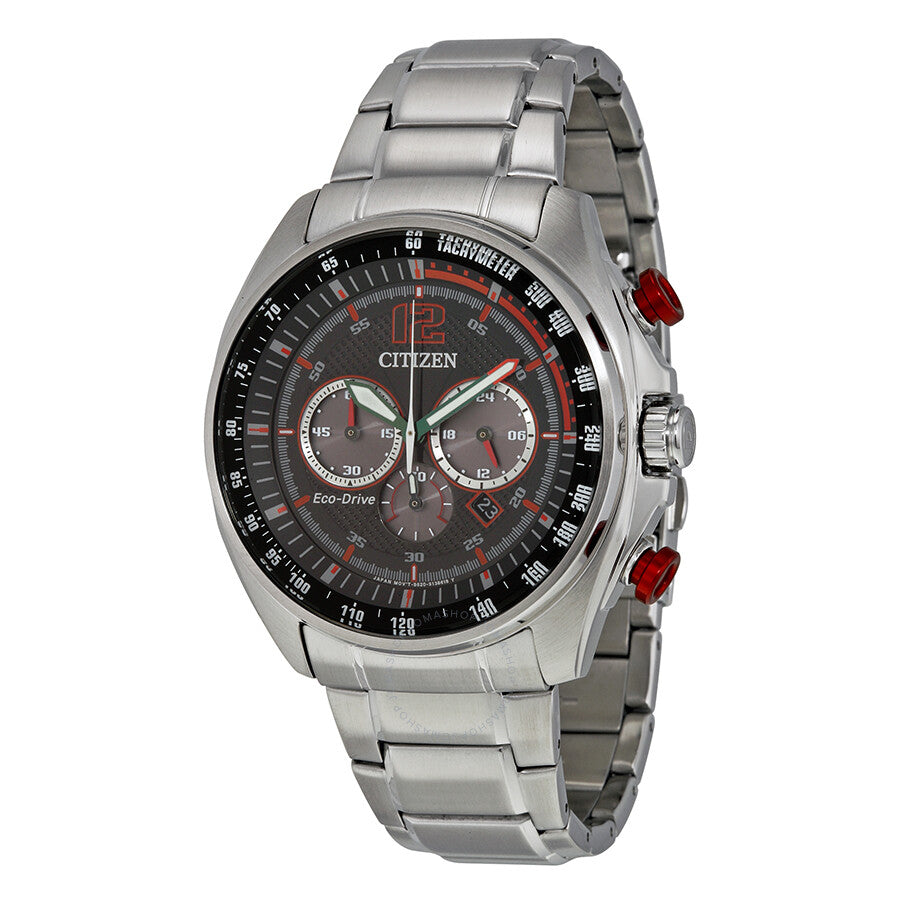 Citizen WDR Eco-Drive Black Dial Men's Watch CA4190-54E
