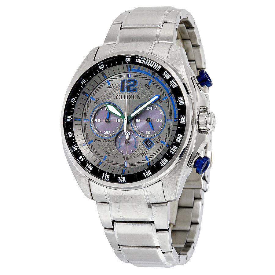 Citizen WDR Eco-Drive Charcoal Dial Men's Watch CA4190-54H