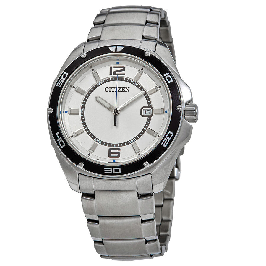 Citizen White Dial Quartz Men's Watch BK2520-53A
