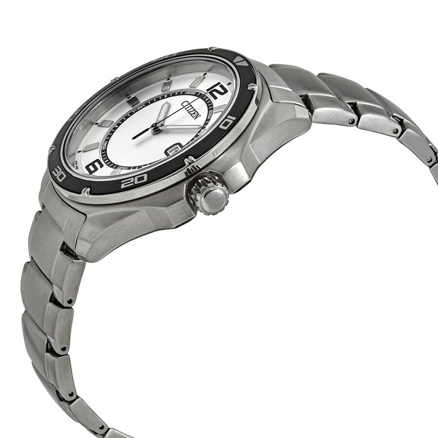 Citizen White Dial Quartz Men's Watch BK2520-53A