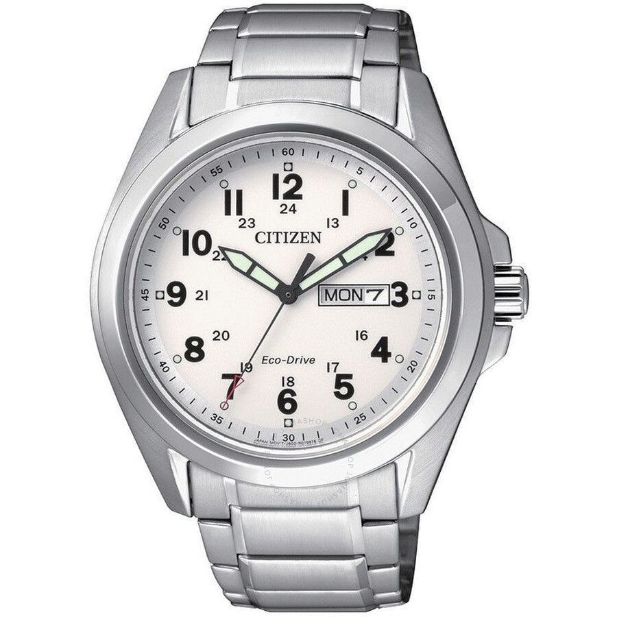 Citizen White Dial Stainless Steel Men's Watch AW0050-58A - The Watches Men & Co