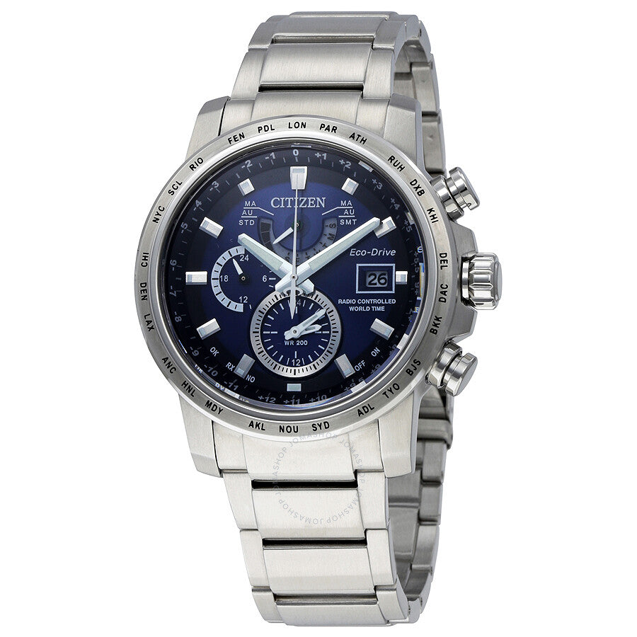 Citizen World Time Eco-Drive A-T Perpetual Men's Watch AT9070-51L