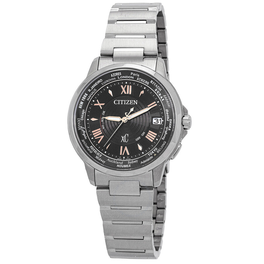 Citizen xC Eco-Drive Brown Dial Men's Watch CB1020-71X - The Watches Men & Co