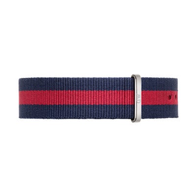 Daniel Wellington Oxford Silver Watch 20mm Nato Strap