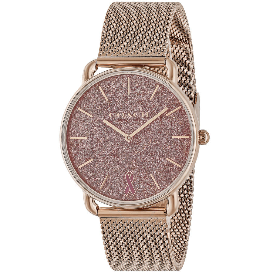 Coach Elliot Breast Cancer Awareness Quartz Ladies Watch 14504212 - The Watches Men & Co