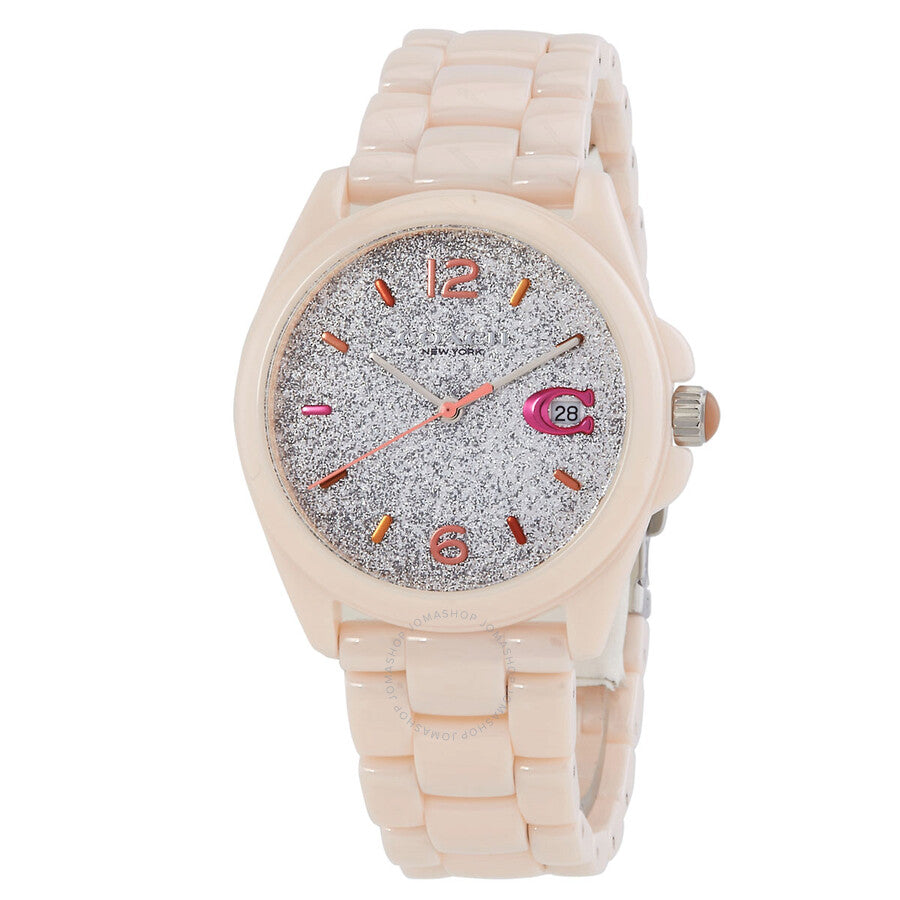 Coach Greyson Quartz Grey Dial Ladies Watch 14503939 - The Watches Men & Co