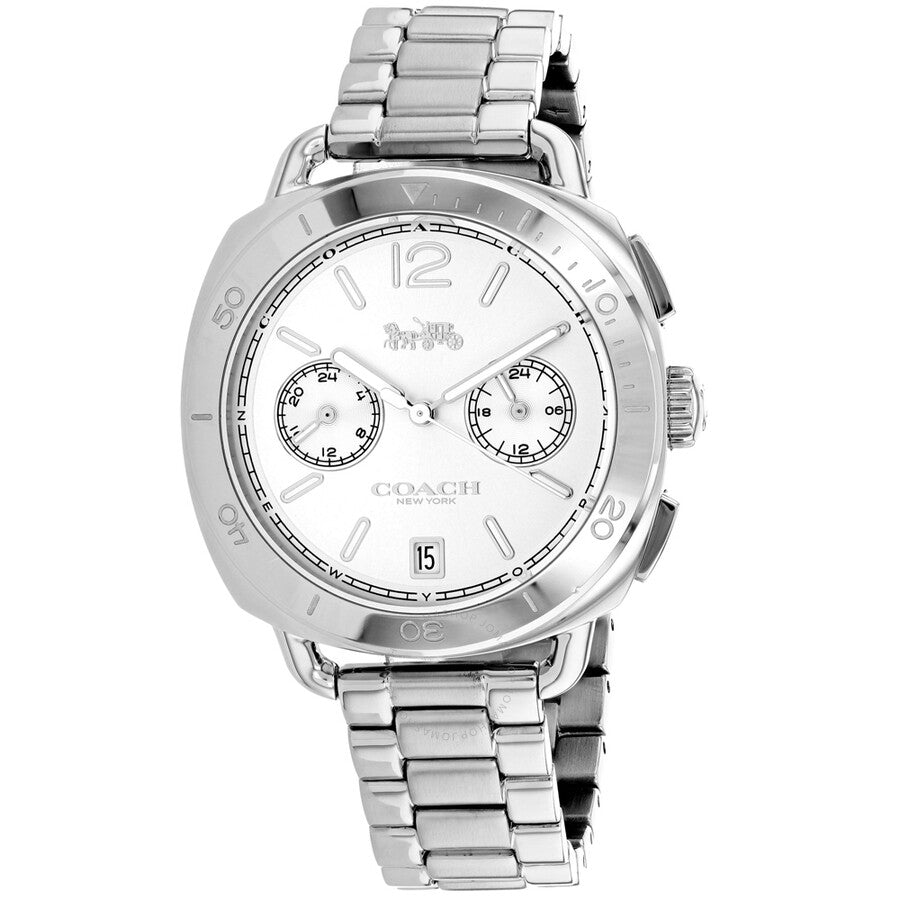 Coach Tatum Quartz Silver-toned  Dial  Ladies Watch 14502602 - The Watches Men & Co