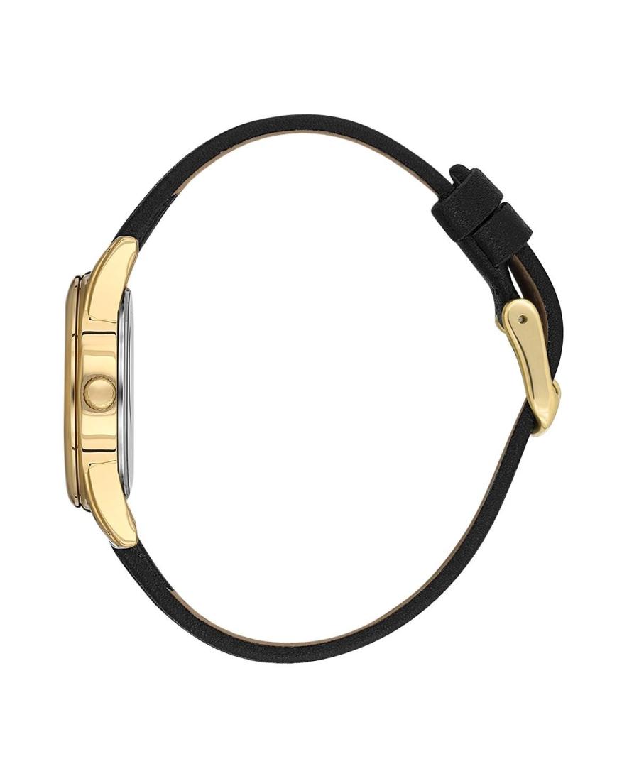 Daniel Klein Arcadia watch worn on wrist showing strap and side profile