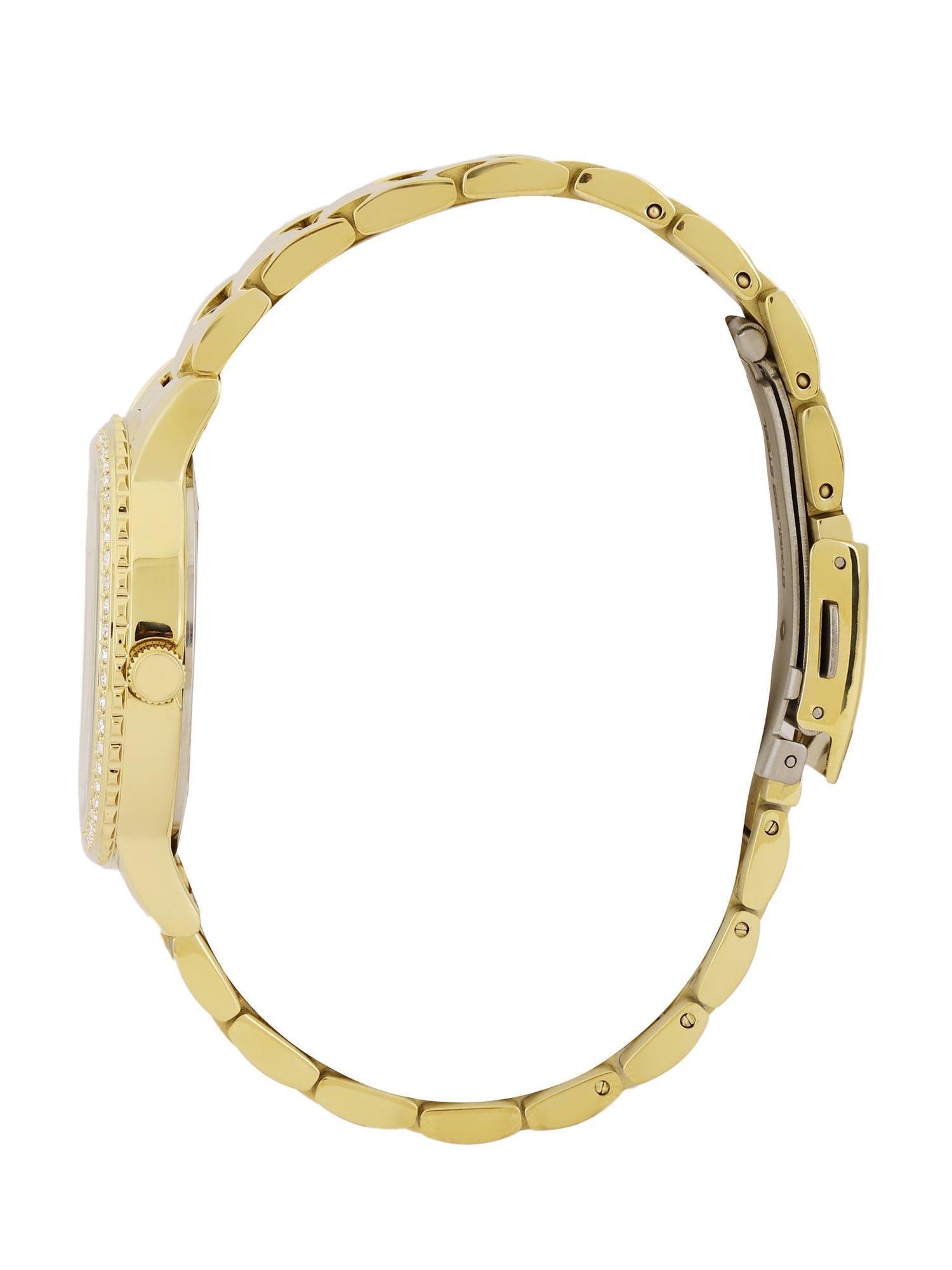 Daniel Klein Classic Three-Hands White Dial Gold Watch - DK.1.12922-2