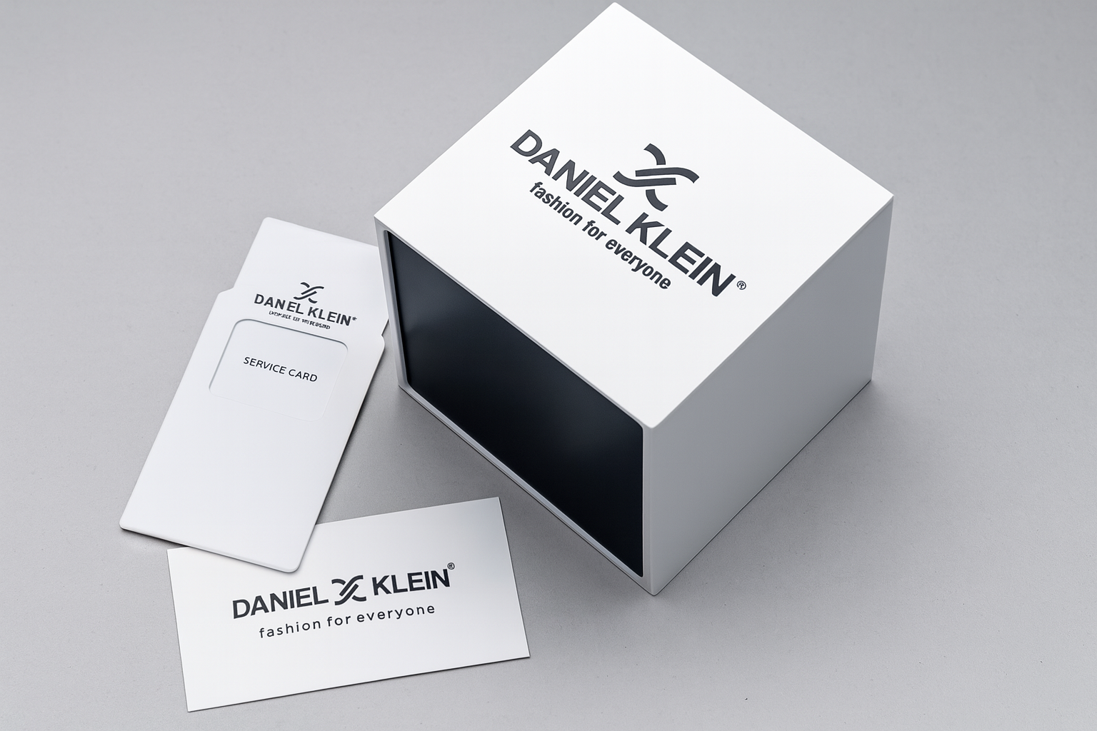 Daniel Klein Exclusive Dimond Multifuntion Black Dial Two Tone Watch - DK.1.12915-4