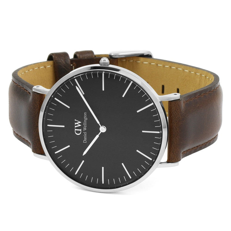 Daniel Wellington Bristol 40mm Men's Silver Watch DW00100131