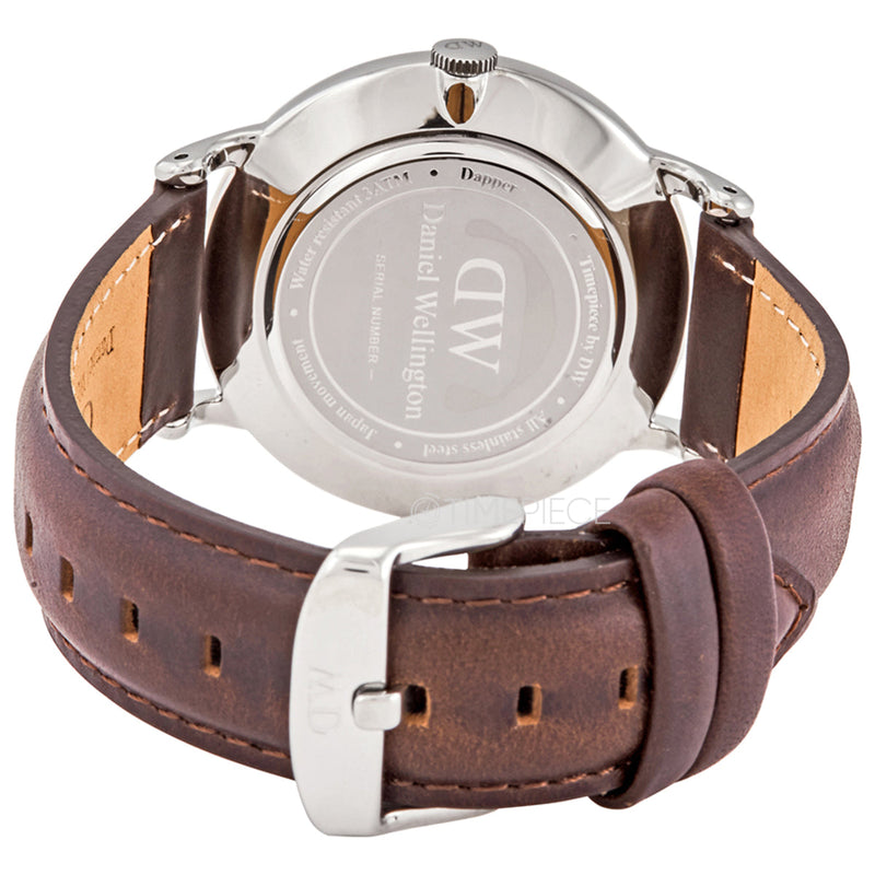 Daniel Wellington Dapper Bristol 38mm Men's Silver Watch DW00100090