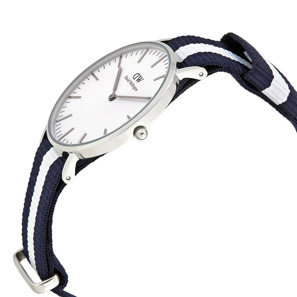 Daniel Wellington Classic Glasgow 36mm Women's Silver Watch